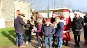 l'arrivée de la calèche